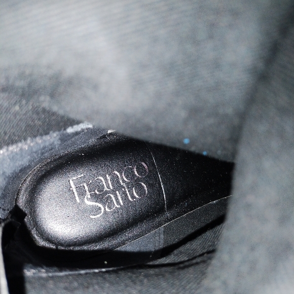 Franco sarto (nwot)black Leather Knee-High Boots women's size 9M - Picture 10 of 14